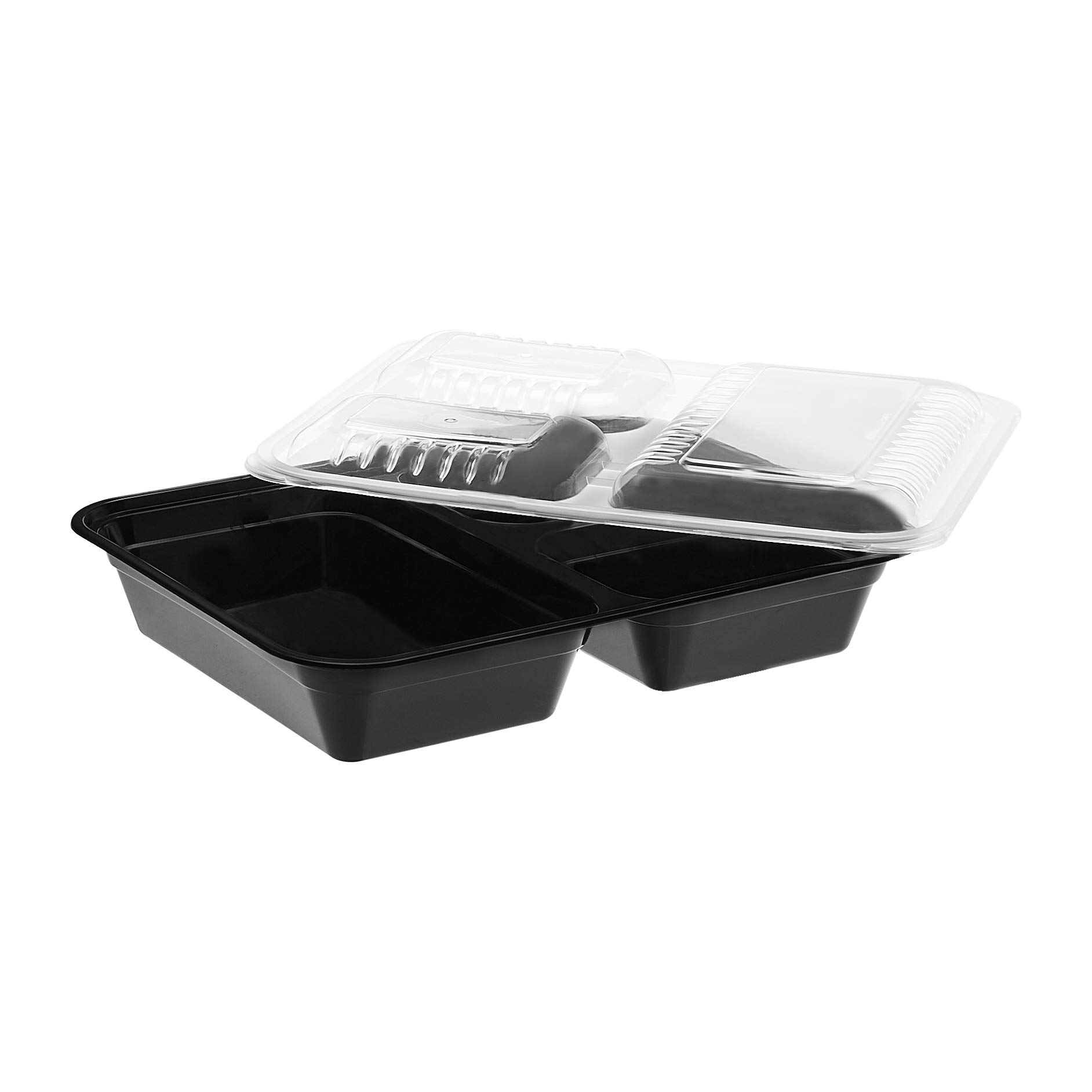 AmazonBasics 三格備餐盒｜36 oz・20件組・圖片 3