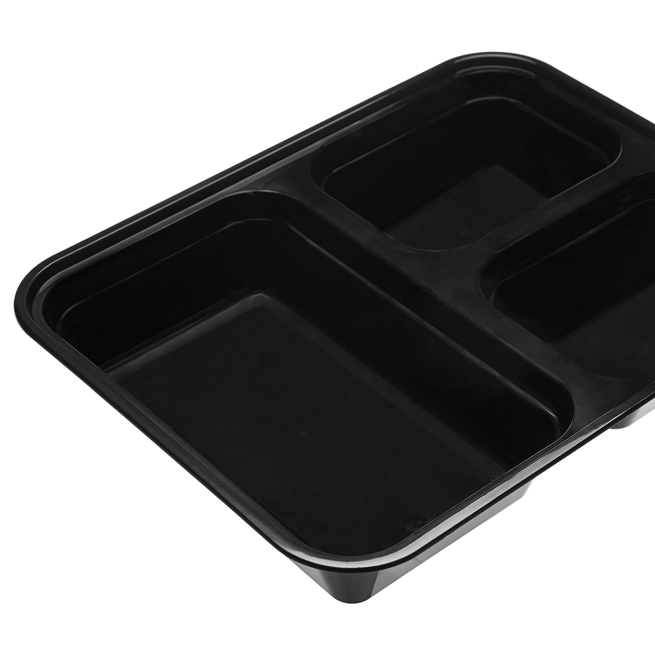 AmazonBasics 三格備餐盒｜36 oz・20件組・圖片 2