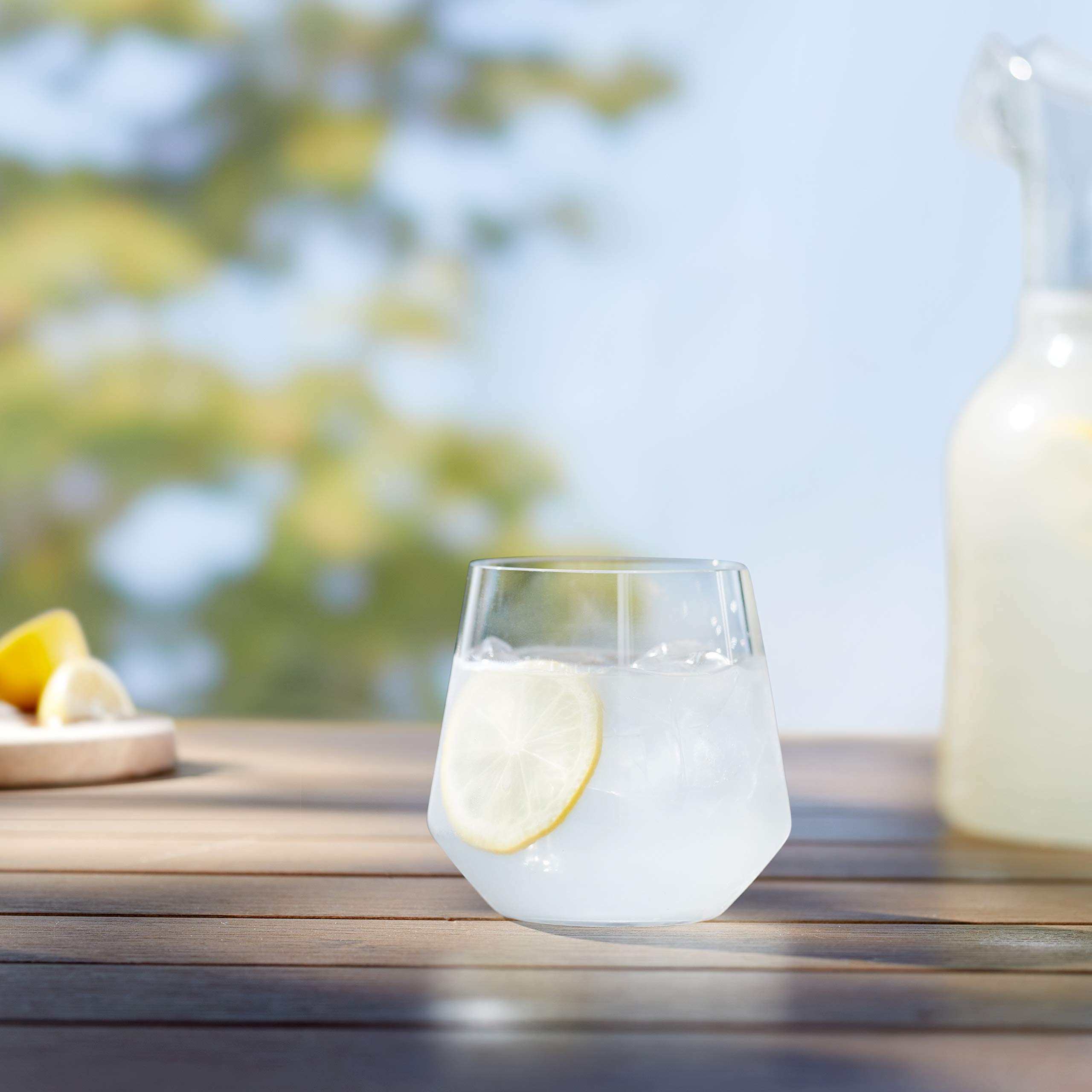 AmazonBasics Tritan 無腳酒杯｜14 oz・4件組・圖片 4